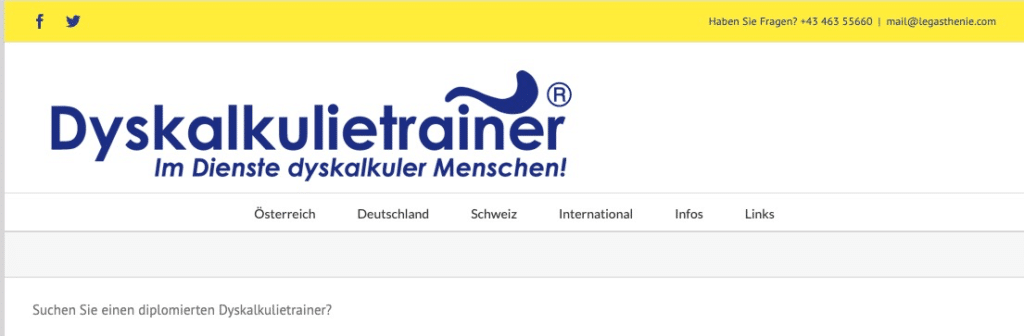 Dyskalkulietrainer