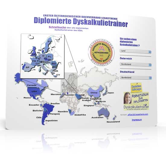 Diplomierte Dyskalkulietrainer des EÖDL