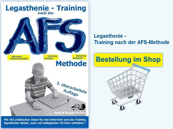 Legasthenie-Training nach der AFS-Methode