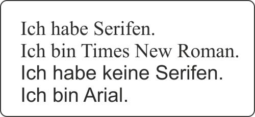 serif