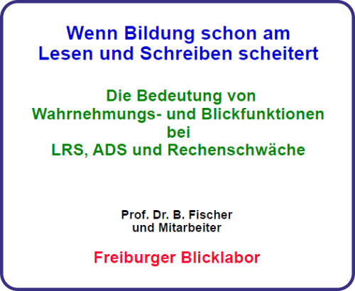 Blicklabor, Lesen, Schreiben, Rechnen, Legasthenie, Dyskalkulie, Fachtagung, Bildung