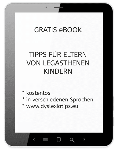 eBook, Legasthenie, Tipps, Eltern, Hilfe, verschiedene Sprachen