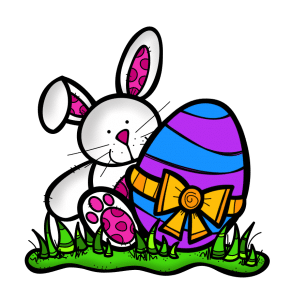 Easter Bunny with Egg Kopie