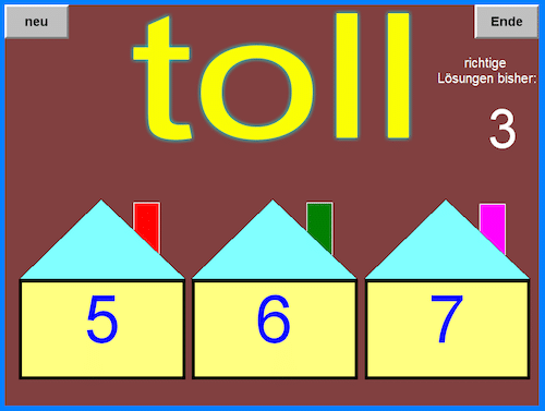 Nachbarzahlen, Rechnen, Dyskalkulie, Dyskalkulietraining, Mathe, Grundschule, Schule, Förderschule, AFS-Methode, Lernprogramm, DVD, EÖDL