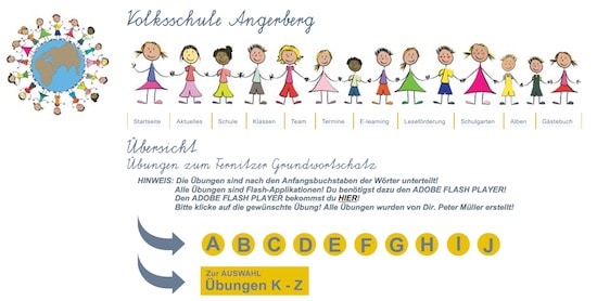 Fernitzer Grundwortschatz, Grundwortschatz, Rechtschreibung, online, Eltern, Kinder, Lehrer, Grundschule, Förderschule, EÖDL, Symptomtraining, AFS-Methode