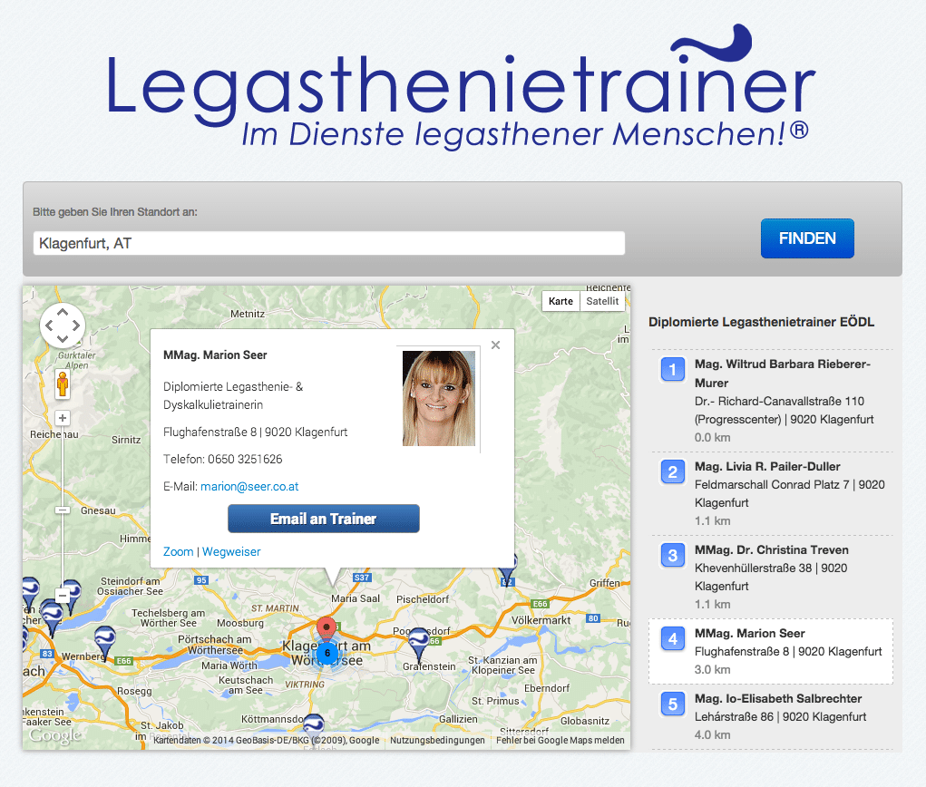 Legasthenietrainer finden