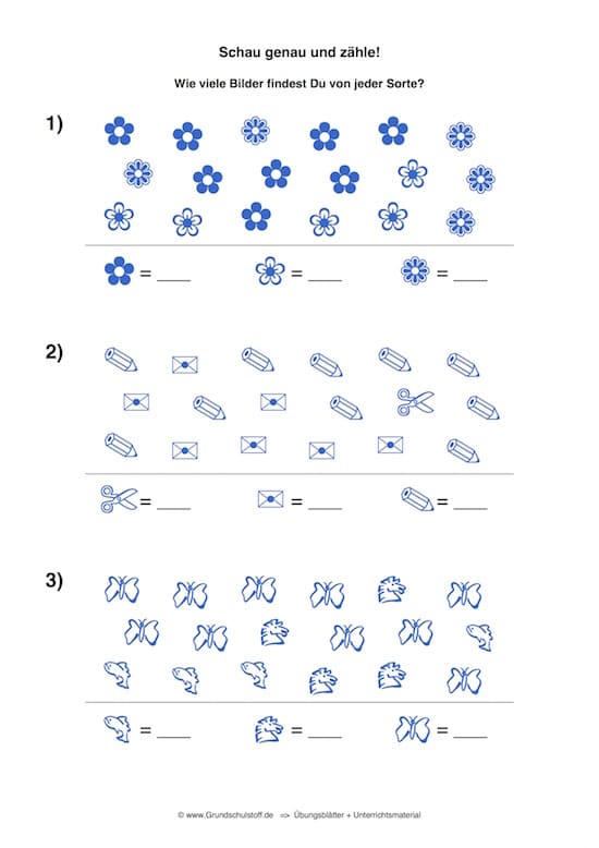 AFS-Methode, Arbeitsblätter, Dyskalkulie, kostenlos, Lehrer, Eltern, Mathematik, Rechnen, Schule, visuelle Wahrnehmung, Generator