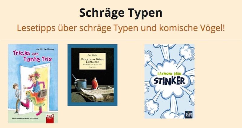 Buchtipps für Kinder und Jugendliche