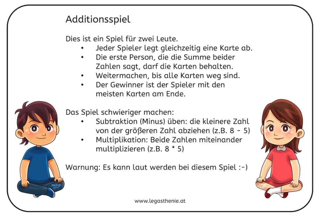 5 Minuten Mathespiele, Mathe, Mathespiel, Dyskalkulie, Dyskalkulietraining, AFS-Methode, Dyskalkulietrainer, EÖDL