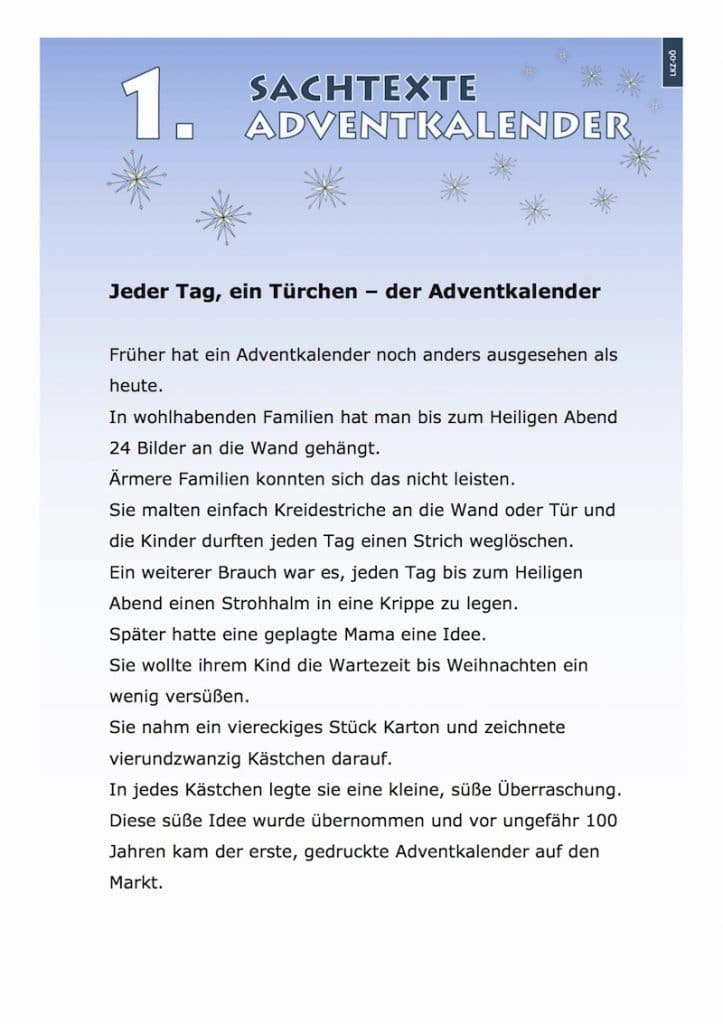 Lesen im Advent, lesen, Advent, Adventkalender, Legasthenie, Legasthenietraining