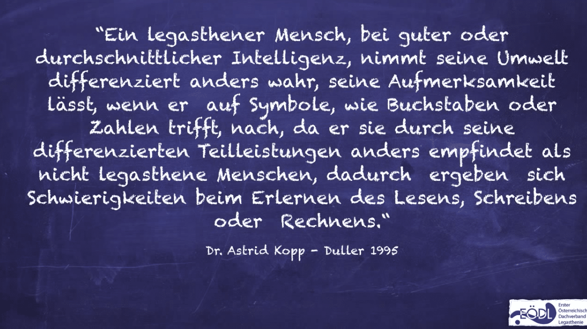 LUD V Legasthenie und Dyskalkulie 5, Legasthenie, Dyskalkulie, Legasthenietraining, Dyskalkulietraining, AFS-Methode, EÖDL, Vortrag