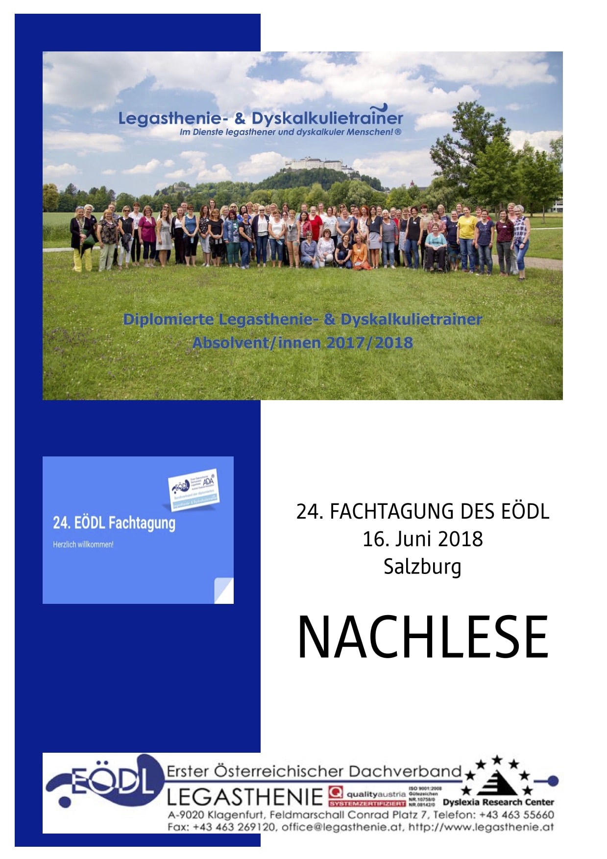 Fachtagung 2018: Alle Berichte als Broschüre