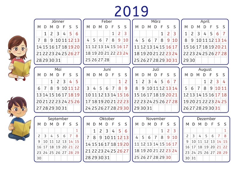 Kalender kennenlernen grundschule