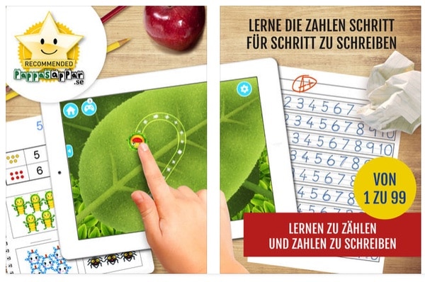 Yum yum, App, lernen, Zahlen, Kinder, Dyskalkulie, AFS-Methode