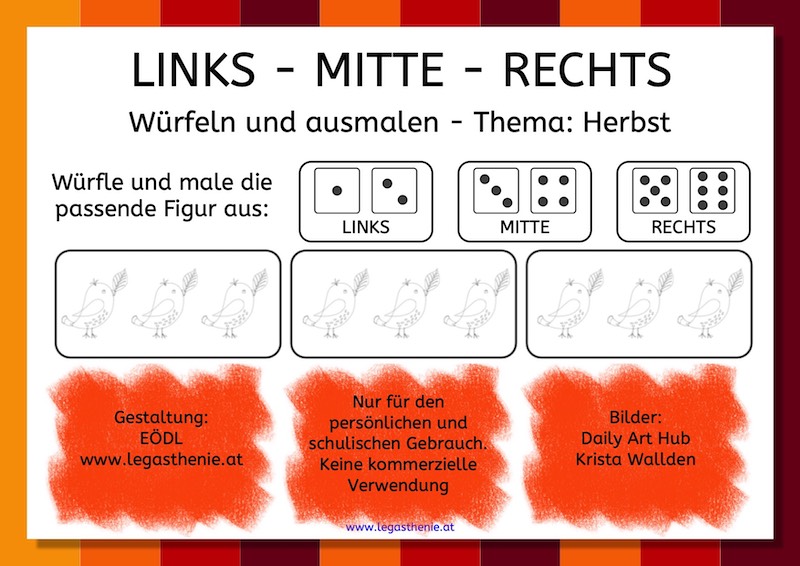 Halloween – Links Mitte Rechts (Bloghop)