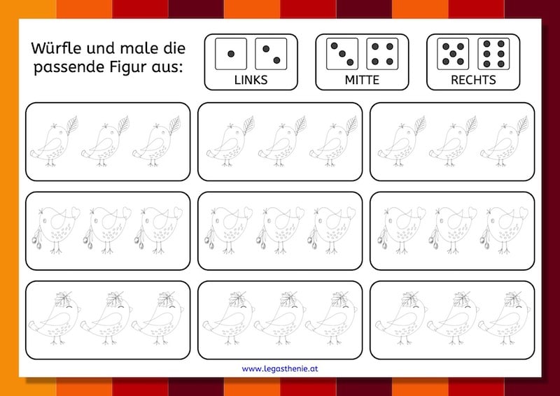 Bloghop, Herbst, Nachfahren, Aufmerksamkeit, Visuelle Wahrnehmung, räumliche Wahrnehmung, AFS-Methode, Legasthenie, Legasthenietraining